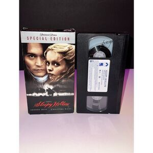 Sleepy Hollow (VHS, 2000) Johnny Depp Tim Burton Christina Ricci